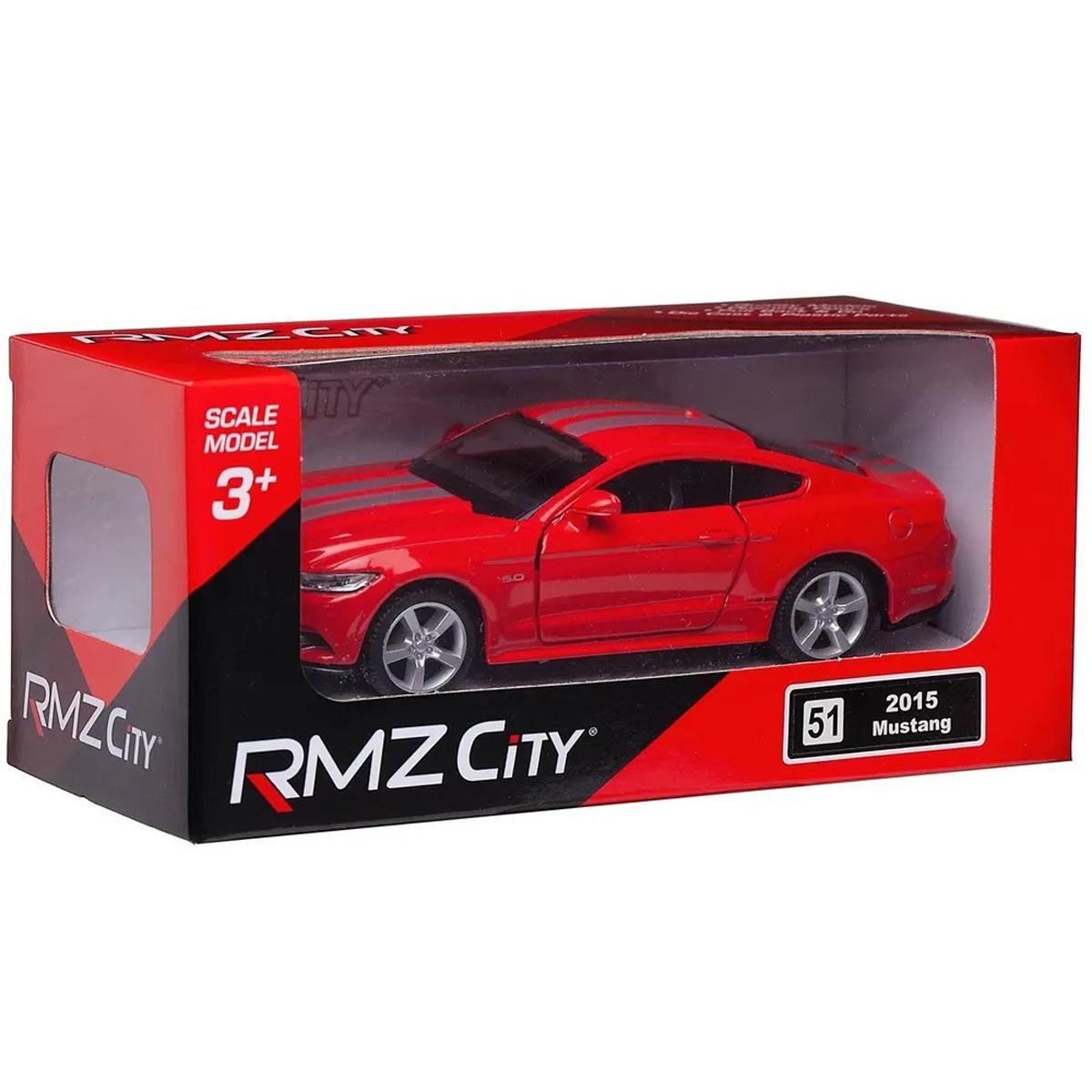 Đồ Chơi Mô Hình Xe Thể Thao Hai Cửa - Ford Mustang 2015 Chạy Trớn - RMZ City 554029C