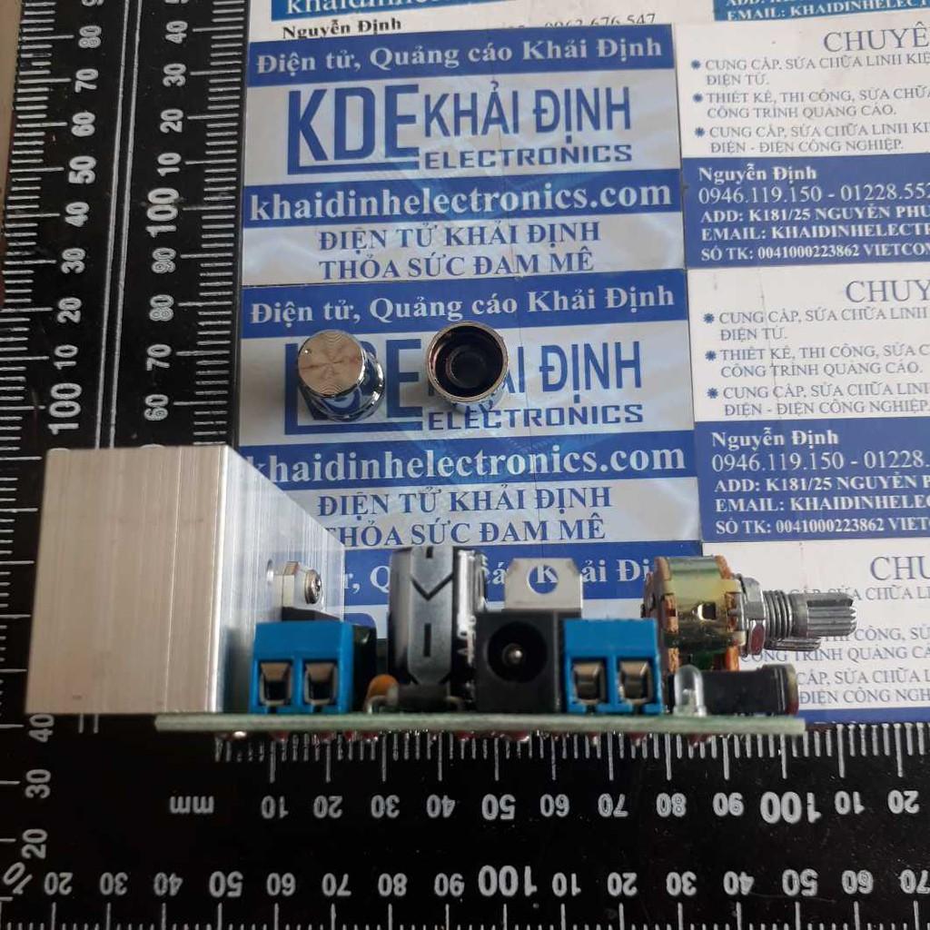 Module khuếch đại âm thanh AUDIO, MIC 2.0 TDA7297 15W+15W H6A4 kde3940