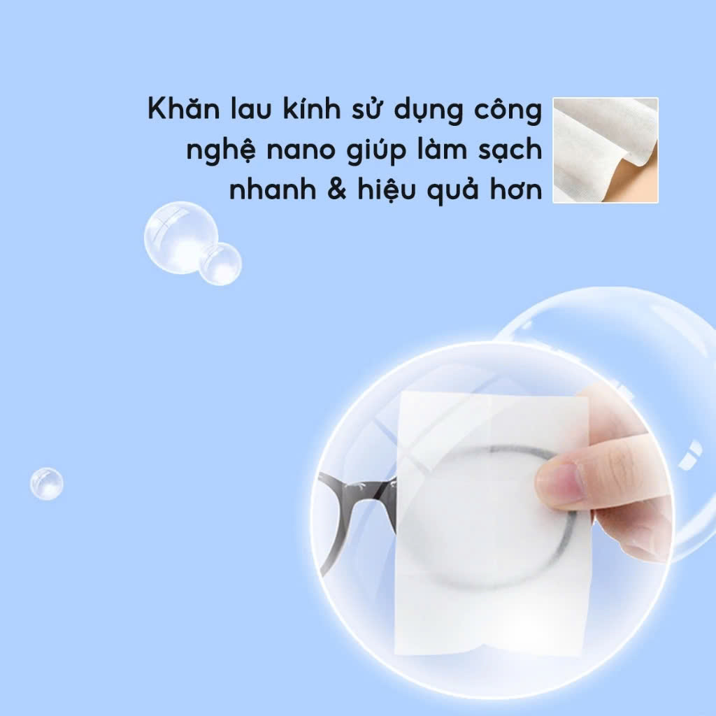 Khăn Giấy Lau Thiết Bị Điện Tử 100 Miếng Khăn giấy lau kháng khuẩn điện thoại, máy tính, màn hình, tivi, thiết bị điện tử Laptop Lens Máy Ảnh Camera