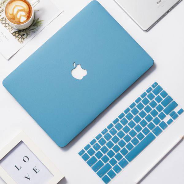 Combo ốp màu Xanh Pastel bảo vệ cho Macbook đủ dòng