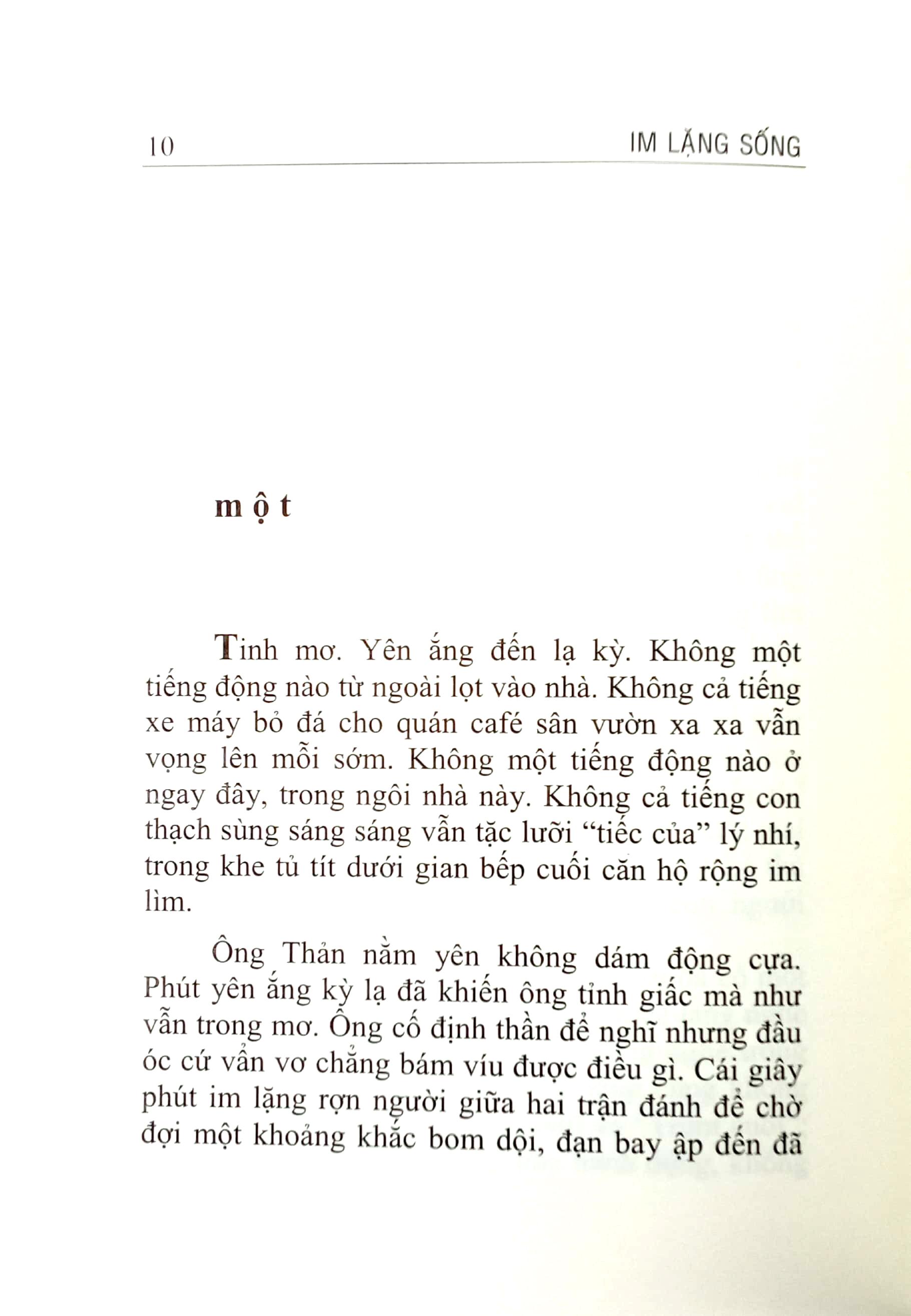 Im Lặng Sống