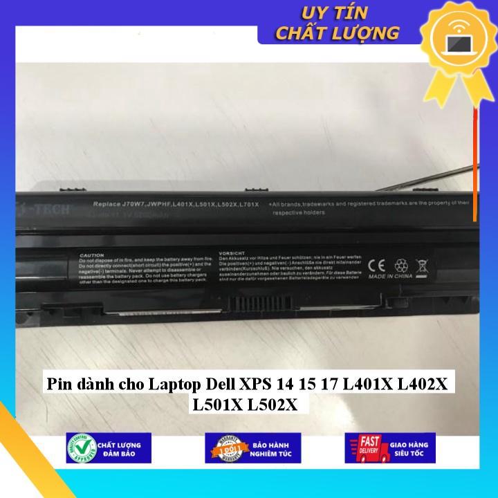 Pin dùng cho Laptop Dell XPS 14 15 17 L401X L402X L501X L502X - Hàng Nhập Khẩu MIBAT580