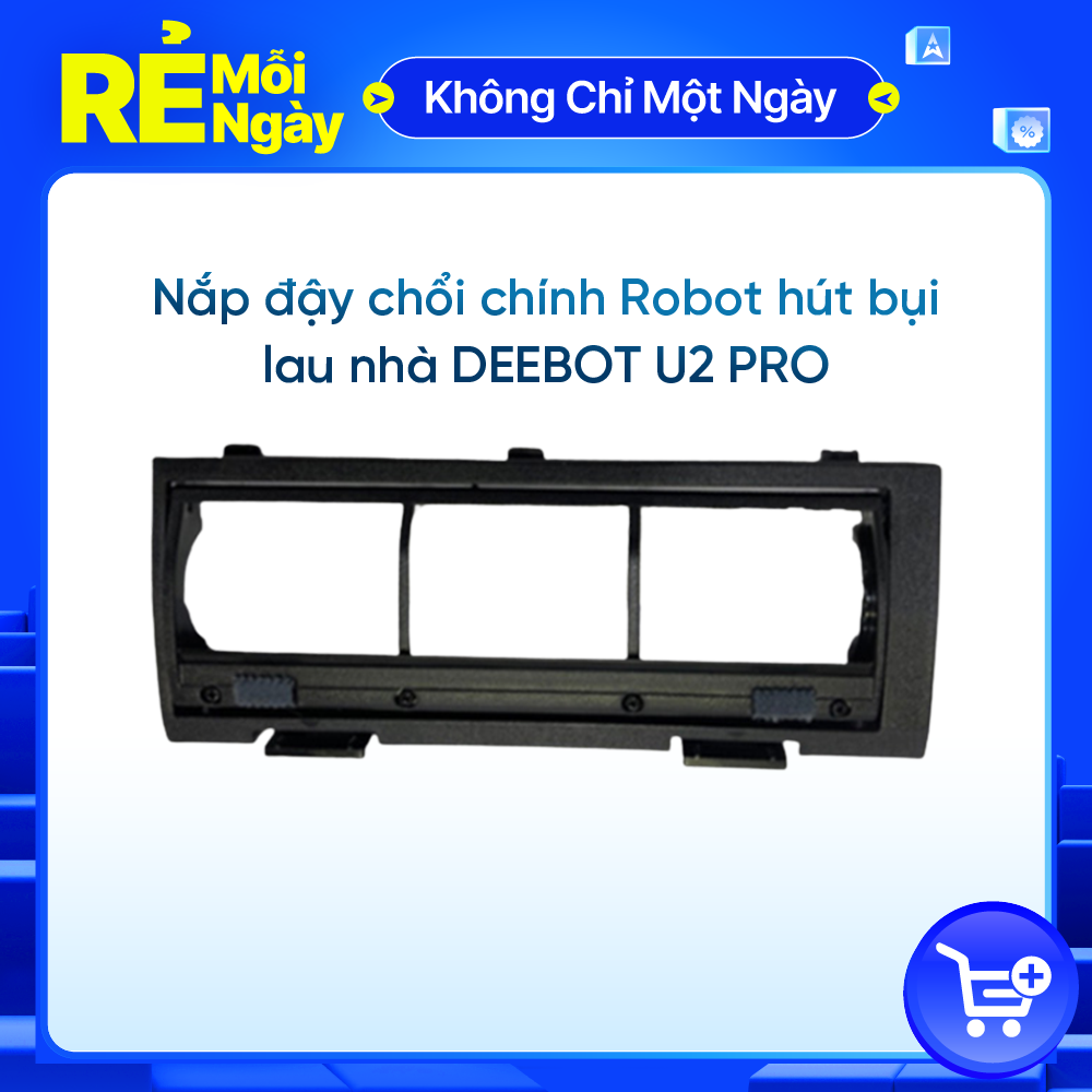 Nắp Đậy Chổi Chính Robot hút bụi lau nhà DEEBOT U2 PRO - Hàng Chính Hãng