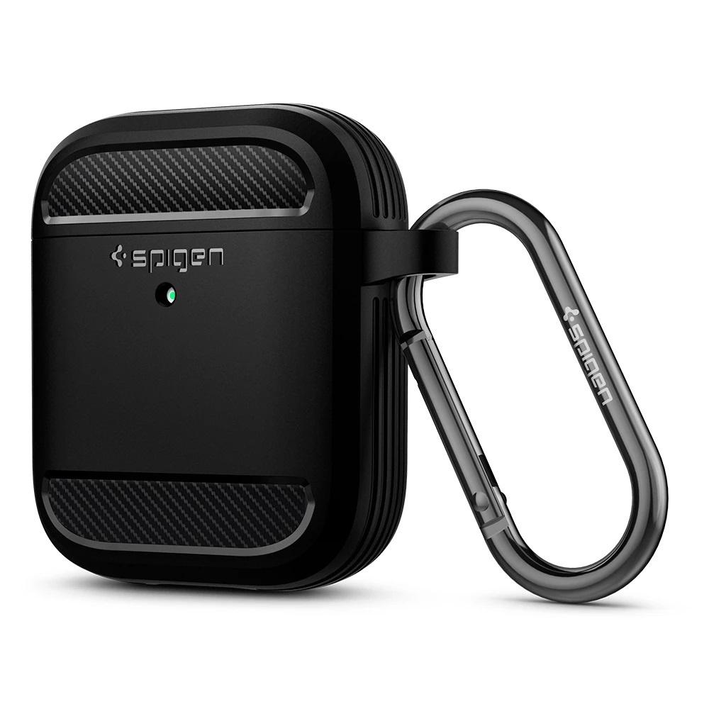 Ốp Spigen Rugged Armor dành cho AirPods Pro 2/1 Chống sốc, độ bền cao Hàng Chính Hãng