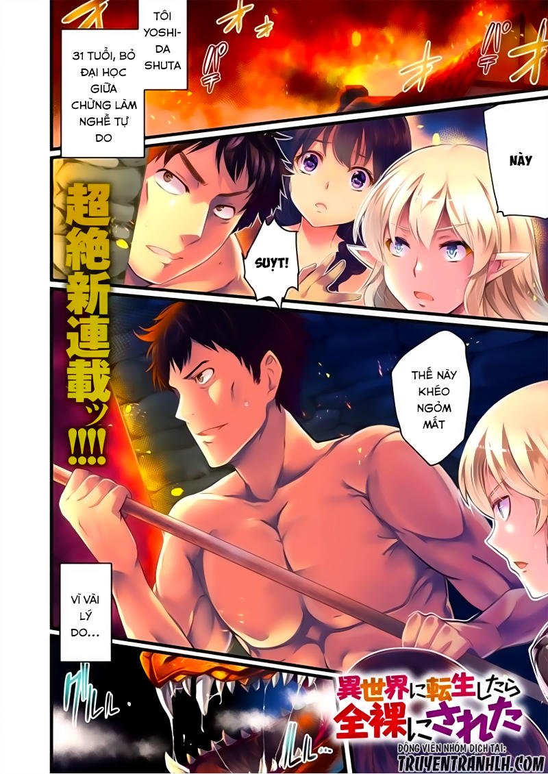 isekai ni tensei shitara zenra ni sareta chapter 1 2