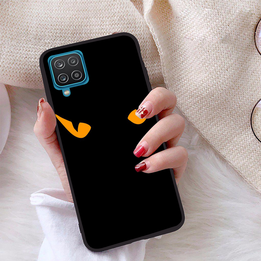 Ốp lưng dành cho Samsung Galaxy A12 viền dẻo TPU Bộ Sưu Tập Phong Cách Trẻ Trung - Tặng giá đỡ điện thoại in logo iCase - Hàng chính hãng