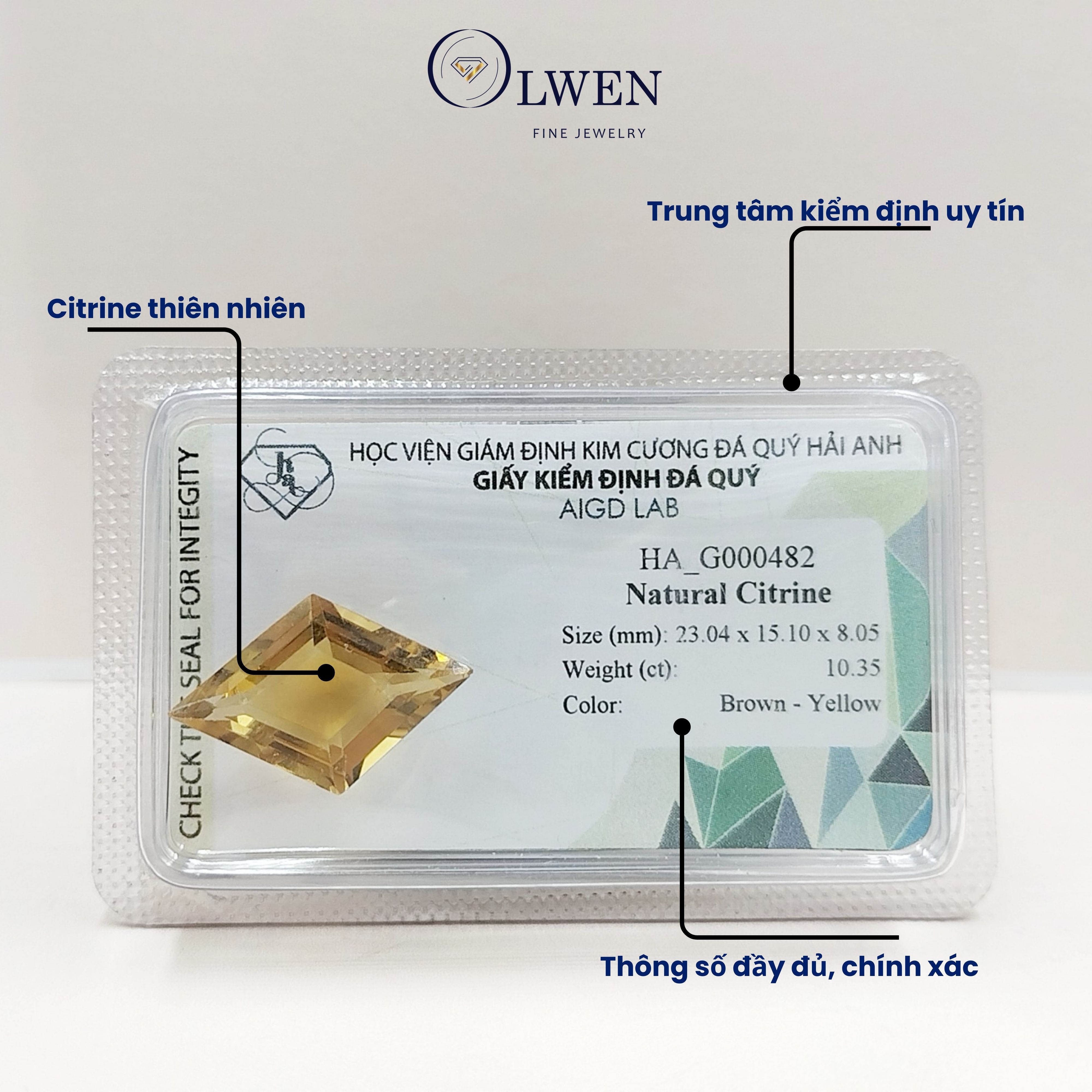 Viên đá thạch anh vàng thiên nhiên_HA-G000482
