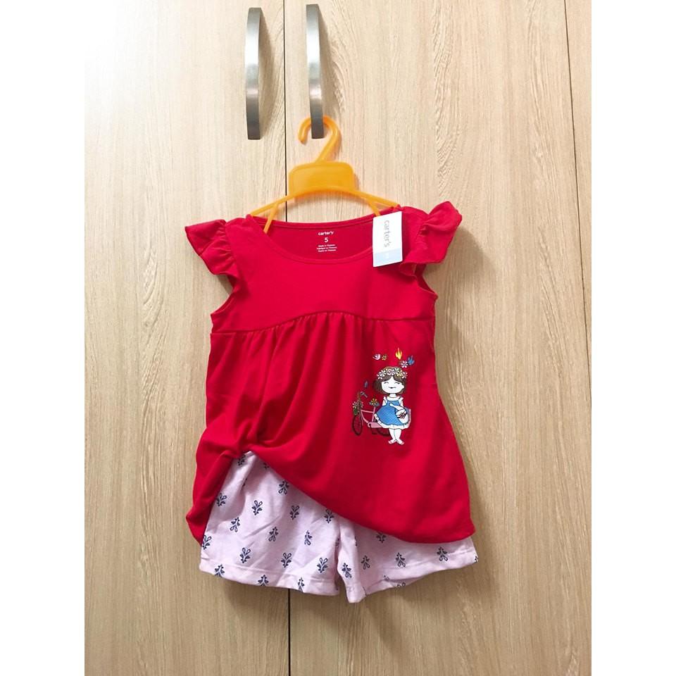 T2.23_Bộ carter girl bèo vải xuất dư 1-7y