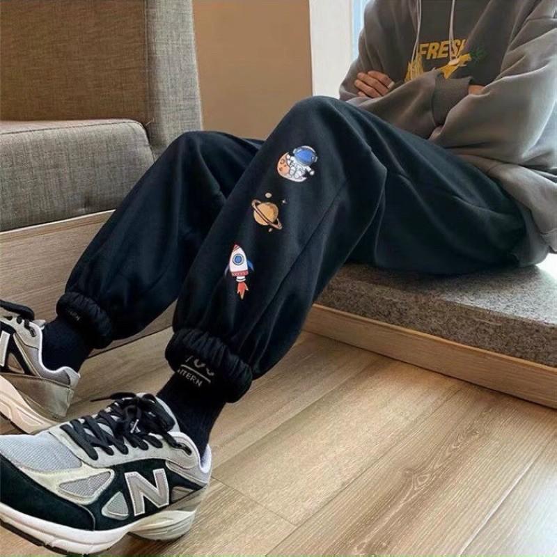 Quần Jogger In Hình Siêu Xinh, In 3D Không Tróc Bo Ống , Quần Thun 2 Da Jogger, Nam Nữ Unisex-QDCJOOGERHINH