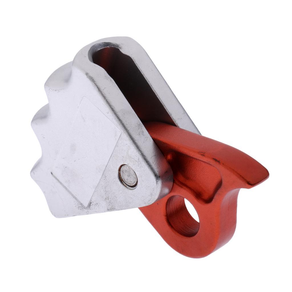 2Pcs 15KN Safety Rock Climbing Rope Grab Protecta for Outdoor Rescue Downhill Abseiling Gear Equipment - CE Certificated