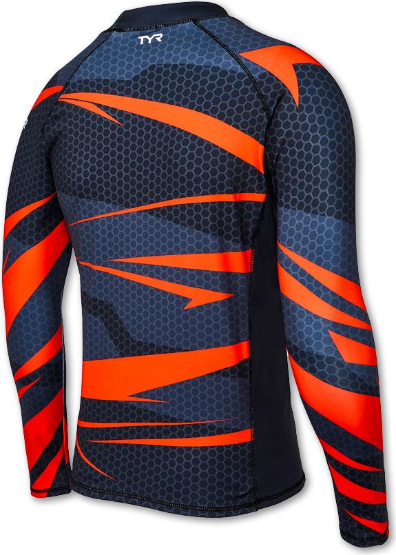 Áo bơi tay dài chống nắng TYR Kavaja Long Sleeve Rashguard