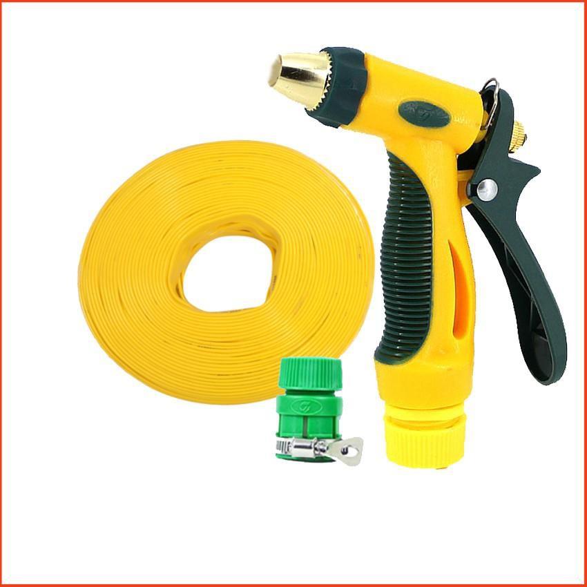 Bộ dây vòi xịt nước rửa xe,tưới cây tăng áp 3 lần 7-10M 206317