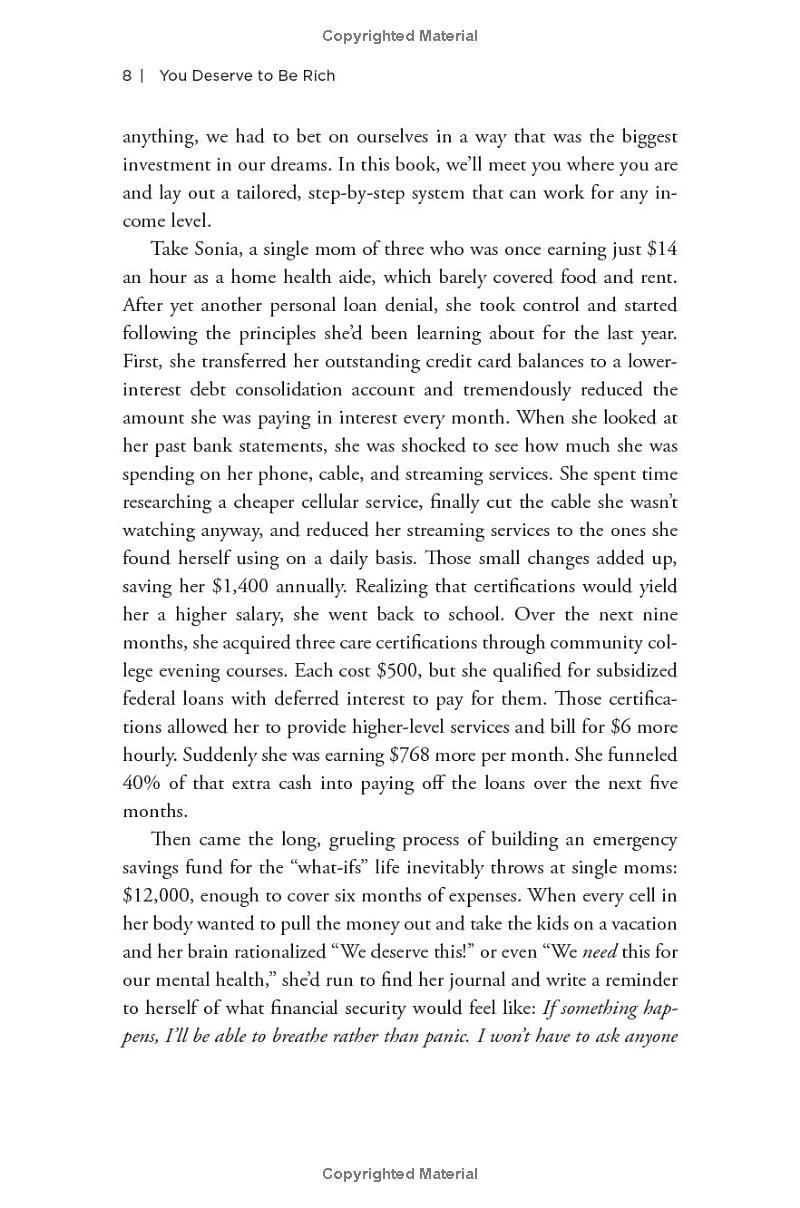 Sách ngoại văn: You Deserve to Be Rich - Master the Inner Game of Wealth and Claim Your Future