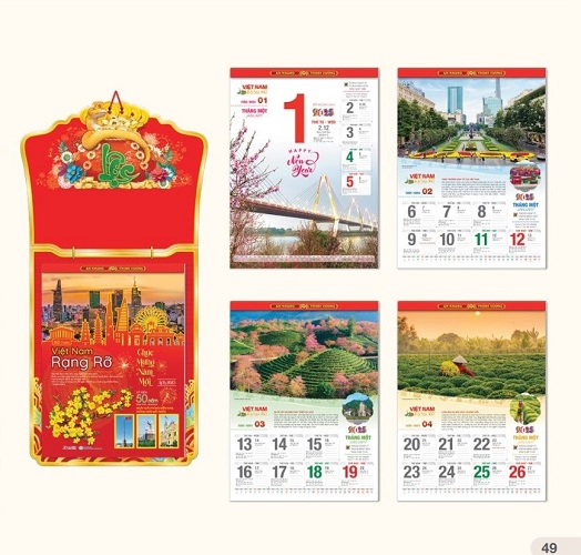Lịch 52 tuần 2025 - AH-31 Việt Nam Rạng Rỡ