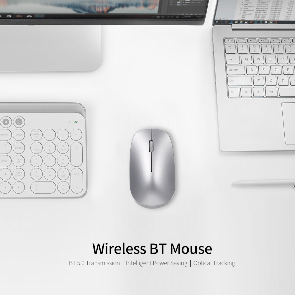 Chuột Không Dây BT 5.0 Siêu Mỏng Tiện Dụng Cho Máy Tính Để Bàn Máy Tính Xách Tay Của Văn Phòng Tại Nhà