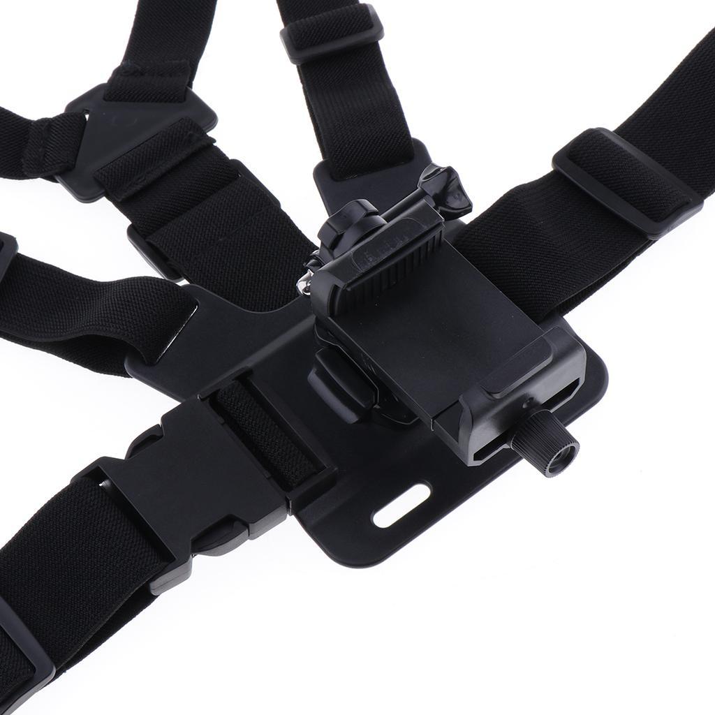 5X Chest Adjustable Mount Strap Outdoor Holder Mobile Phone Chest Strap Bracket