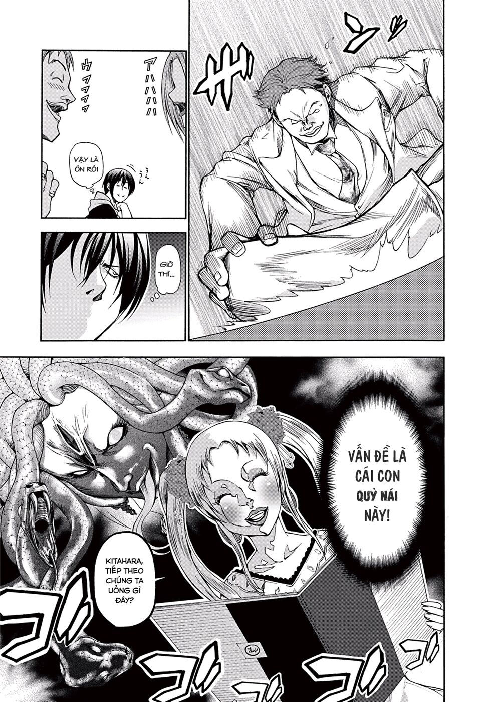 cô gái thích lặn - grand blue chapter 10 15