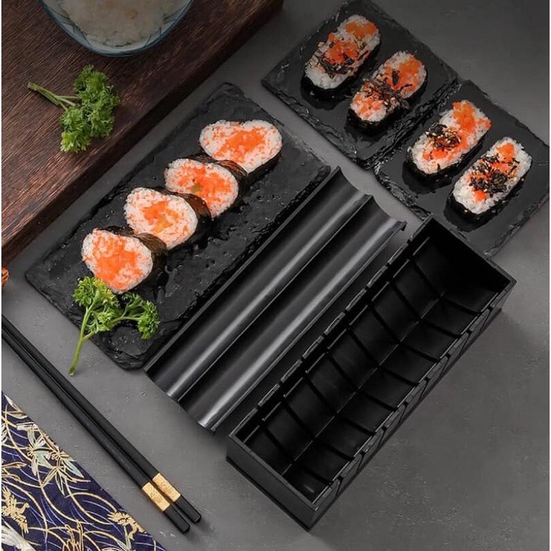 Bộ khuôn làm cơm cuộn , dụng cụ làm shushi cao cấp 10 món