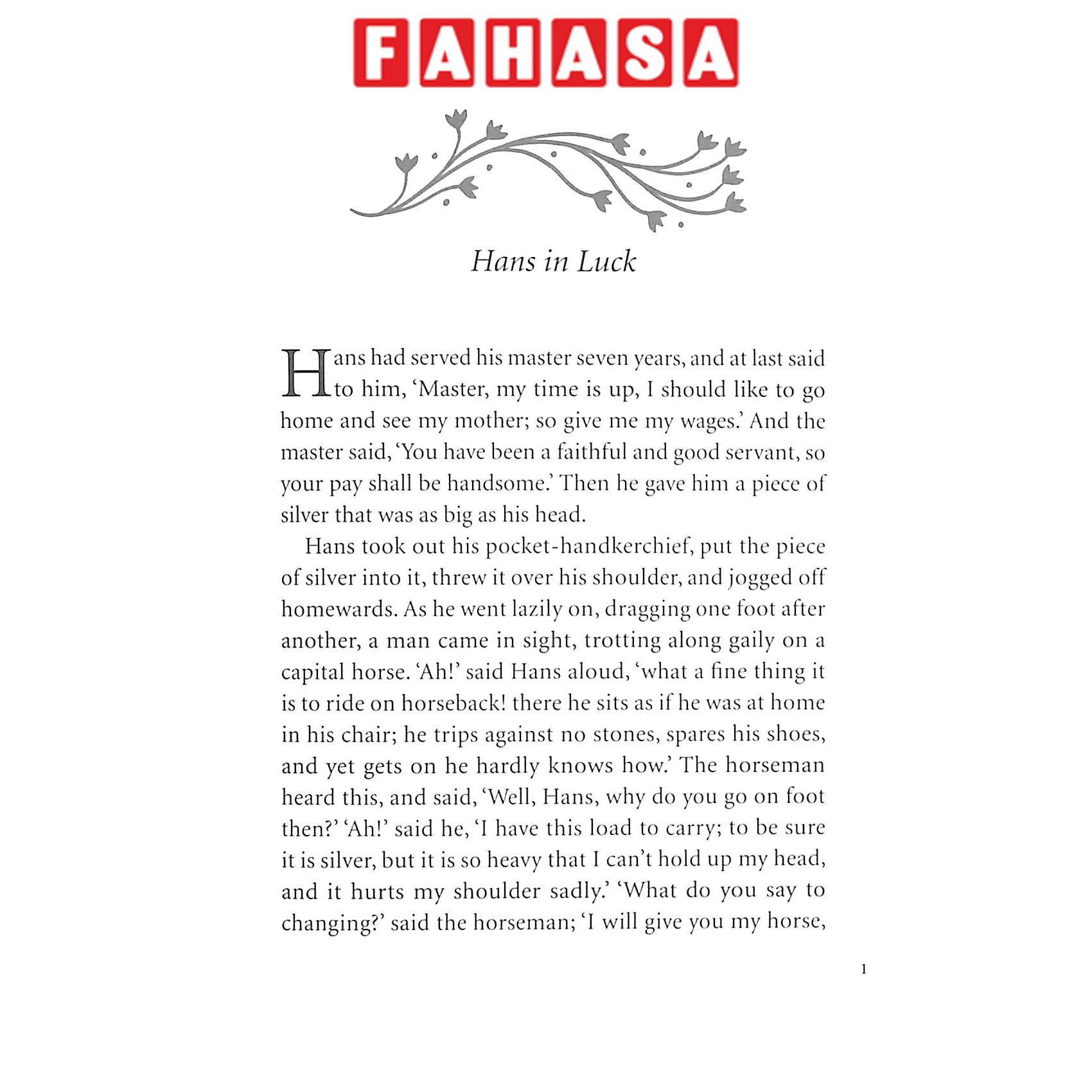 Sách ngoại văn: Grimms' Fairy Tales