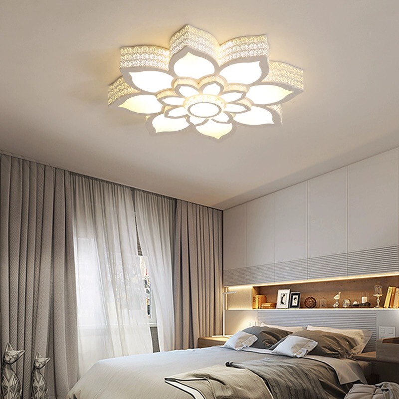 ĐÈN MÂM LED MIKA 3 MÀU ÁNH SÁNG TRANG TRÍ PHÒNG KHÁCH, PHÒNG NGỦ