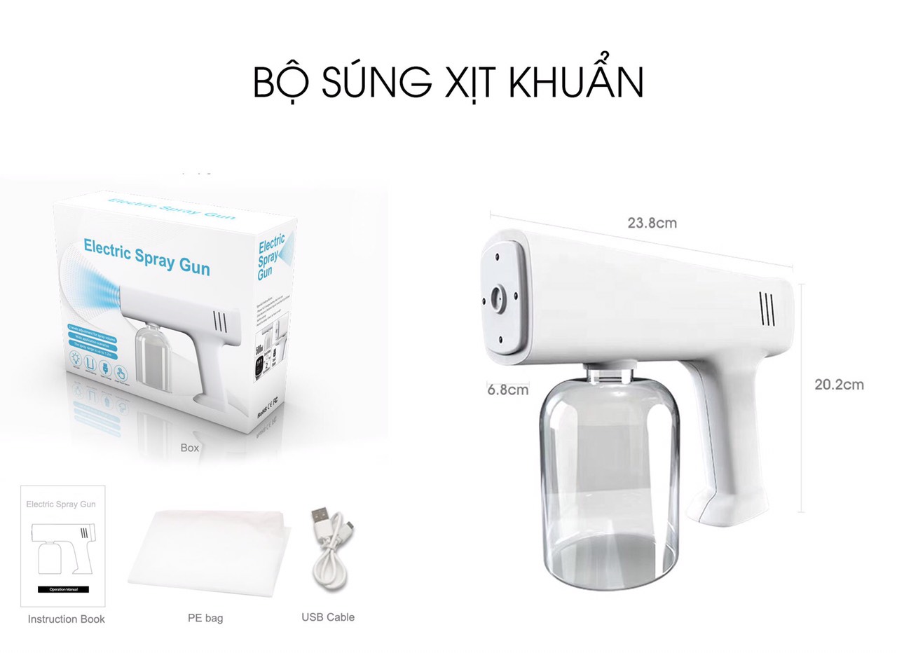 Máy xịt khử khuẩn cầm tay nano K5