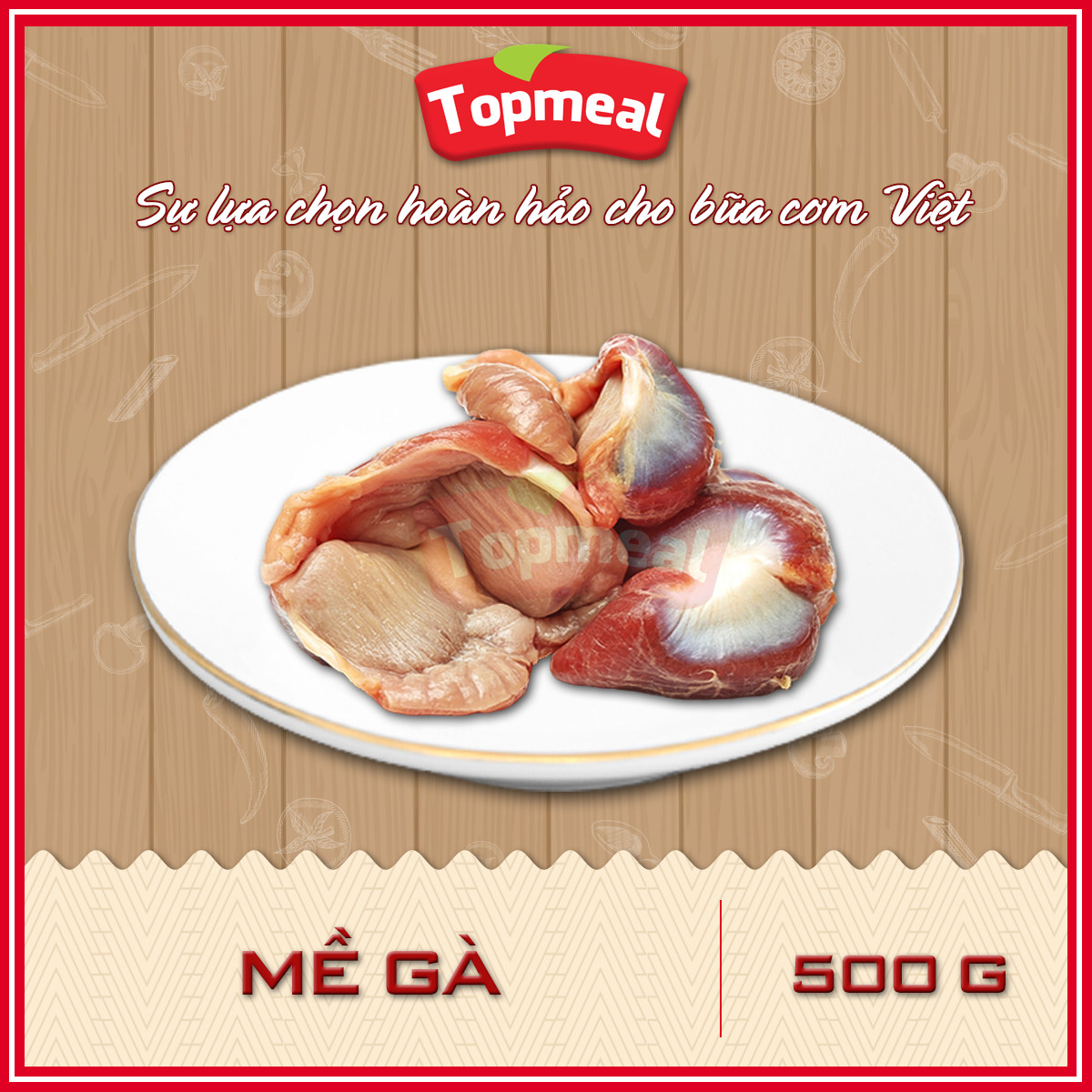 HCM - Mề gà (500g) - Thích hợp với các món xào rau củ, xiên nướng nghệ, gỏi,... - [Giao nhanh TPHCM]