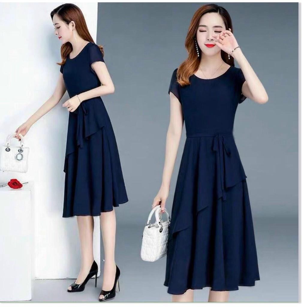 ĐẦM VOAN Y,THIẾT KẾ HỌA TIẾT TRƠN NHƯNG KHÔNG KÉM PHẦN SANG TRỌNG,ĐẶC BIỆT LÀ CHẤT LIỆU VÃI THOÁNG MÁT HỢP THỜI TRANG 1H