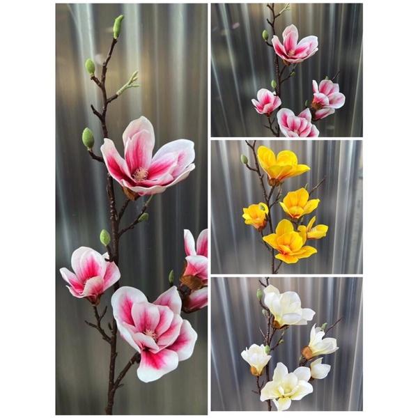 mộc Lan , hoa mộc Lan giả cắm bình decor trang trí nhà cửa