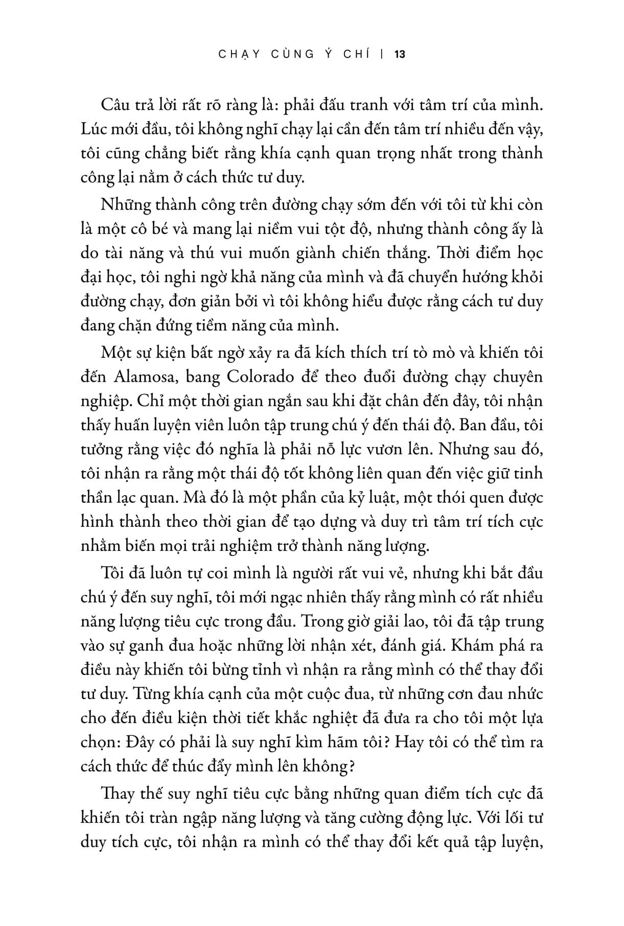 Chạy Cùng Ý Chí - Tư Duy Để Chiến Thắng