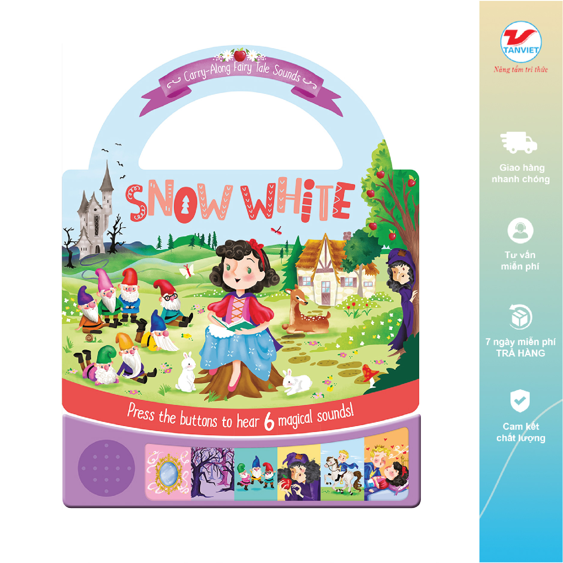 Snow White - Nàng Bạch Tuyết (Carry along fairy tale sounds)