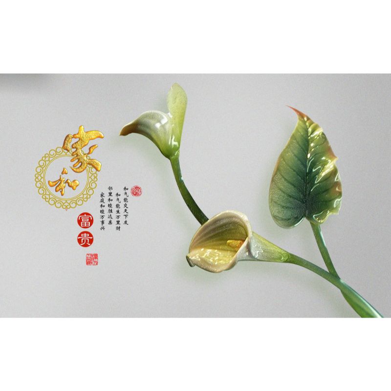 Tranh Dán Tường 3D Cao Cấp FD-052