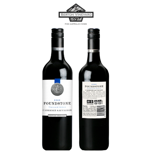 Rượu vang đỏ Berton Vineyards Foundstone Cabernet 750ml 14.3% Alc