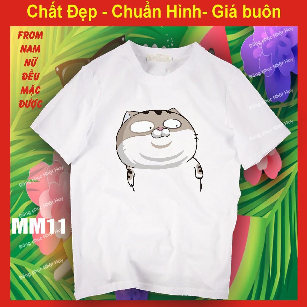 Áo thun mèo cat ami bụng bự m10,chất đẹp, bao đổi trả meo meo