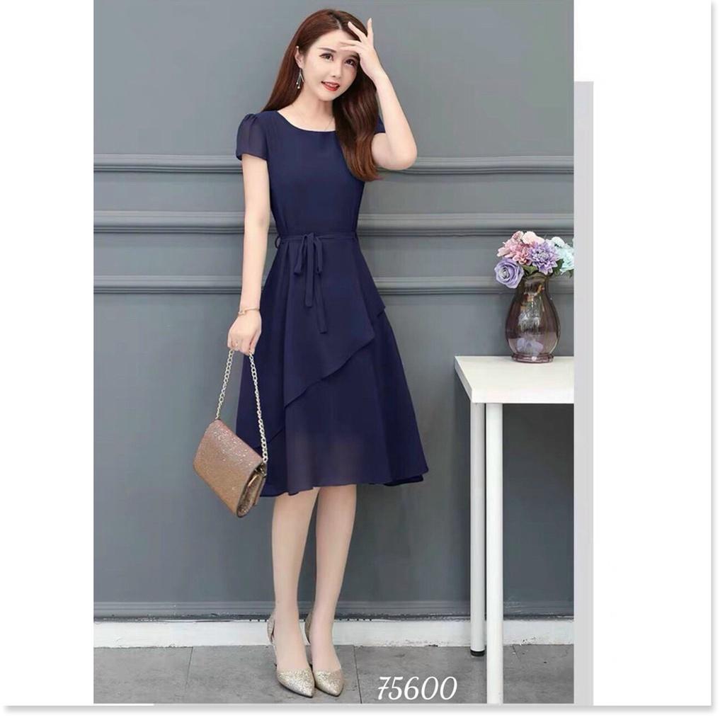 ĐẦM XÒE VOAN CHIFON NỮ CỰC SANG TRỌNG DÀNH CHO CÁC QUÝ CÔ KME FASHION