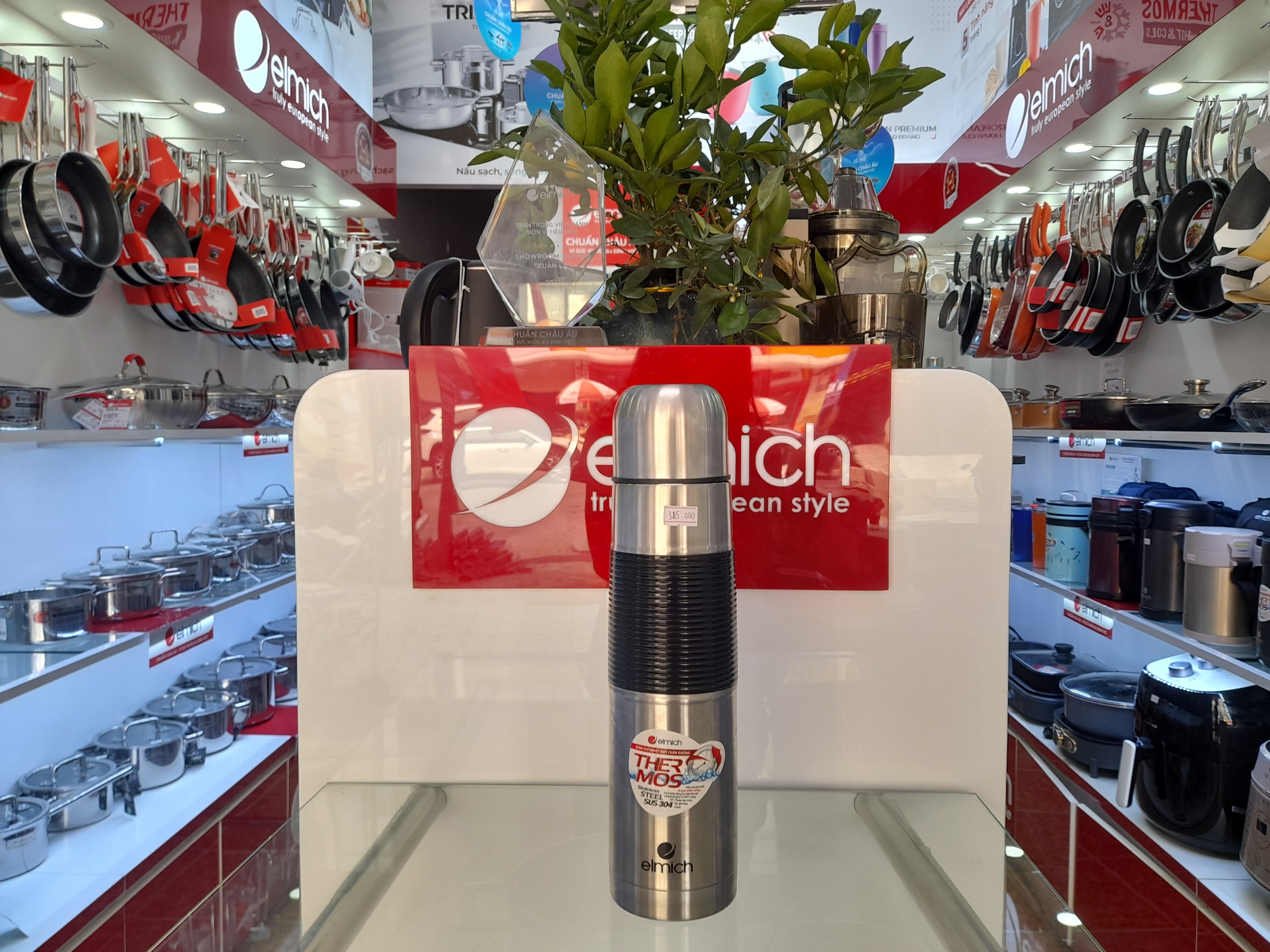BÌNH GIỮ NHIỆT ELMICH INOX 304 EL5201 500ML/EL5202 750ML/EL5203 1000ML