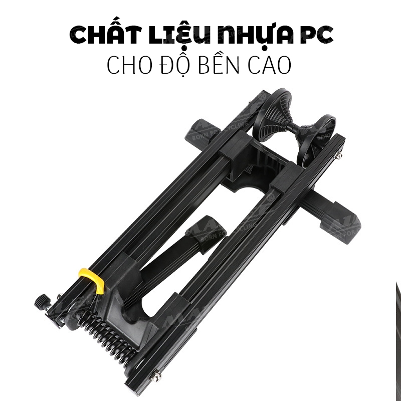 Khung Đỗ Chèn Bánh Xe Đạp Gấp gọn hỗ trợ kẹp dựng bánh xe đứng phù hợp nhiều kích thước bánh xe Mai Lee