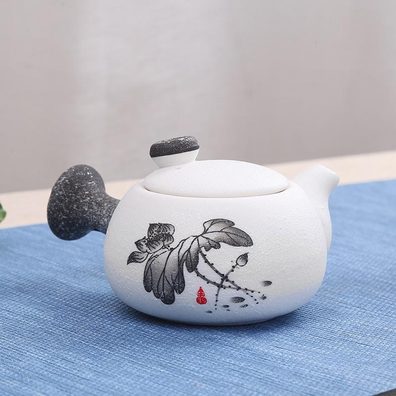 Bộ ấm chén pha trà Định Châu Hoa Sen