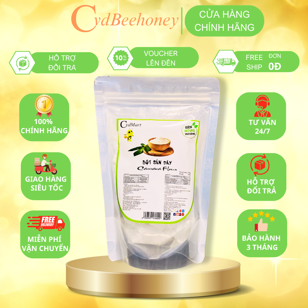 Bột Sắn CvdMart Dây 250g - Cassava flour