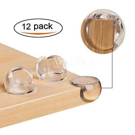 Bịt góc bàn Silicon, bảo vệ gia đình 12 pack US Goods (12cái) - Home and Garden