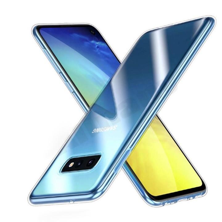Ốp lưng dẻo silicon trong suốt dành cho Samsung S10E