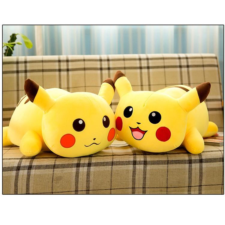 GẤU BÔNG PIKACHU NẰM (25CM--->90CM)