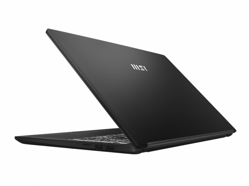 Laptop MSI Modern 15 B12M - 487VN (Core i7 1255U/ 16GB/ 512GB SSD/ Intel Iris Xe Graphics/ 15.6inch Full HD/ Windows 11 Home/ Black) - Hàng Chính Hãng - Bảo Hành 24 Tháng