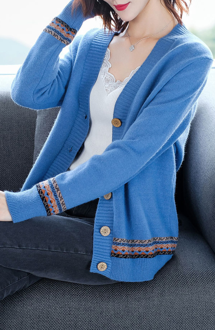 Áo Cardigan Nữ Họa Tiết Xinh Thời Trang Korea ALN037 MayHomes Mẫu Mới Mùa Xuân