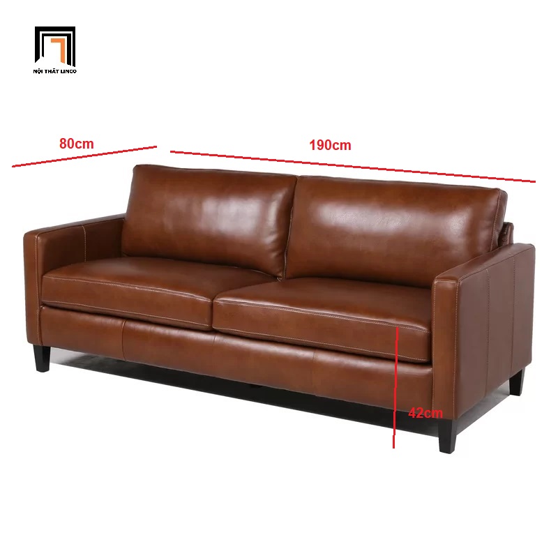 Ghế sofa băng dài 1m9 Linco BT10 2 nệm ngồi