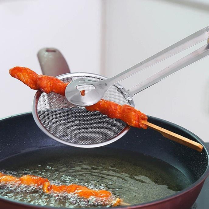 Kẹp vợt gắp đồ chiên thông minh tiện ích