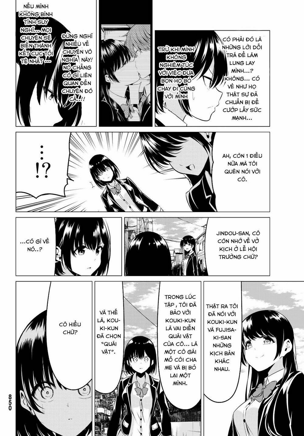 sekai ka kanojo ka erabenai chapter 31 34