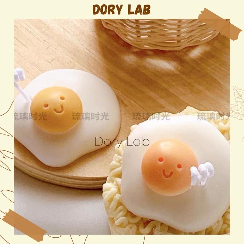 Nến Thơm Mì Gói Trứng Ổp La Mặt Cười Cute HandMade - Dory Lab