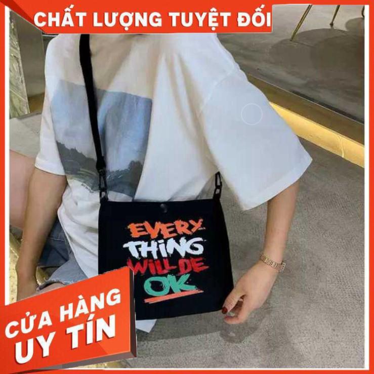 TÚI VẢI TOTE SIÊU ĐÁNG IU IN CHỮ &quot;OK&quot; HOT TREND/ THỜI TRANG/GIÁ SIÊU RẺ