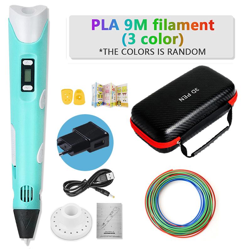 Bút 3d In 3d Pen DIY Vẽ bút PLA FALAME SIBLOD GIÁNG SINH CHO TRẺ EM TRẺ