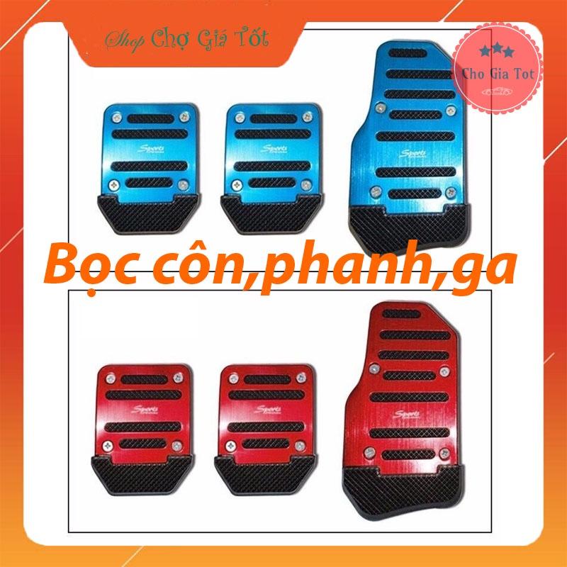 Bộ bọc chân phanh ga côn xe ô tô